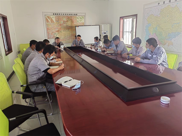 威斯尼斯人wns2299cn集团技术总监陈亮在南疆片区开展安全培训